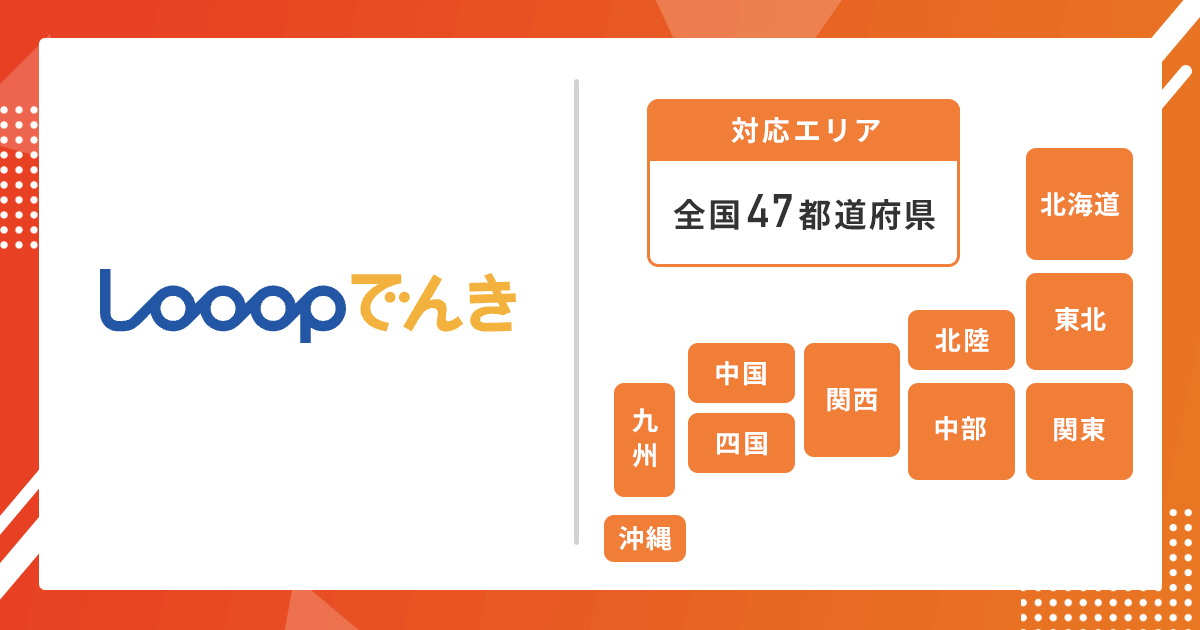 Looopでんきを説明する画像